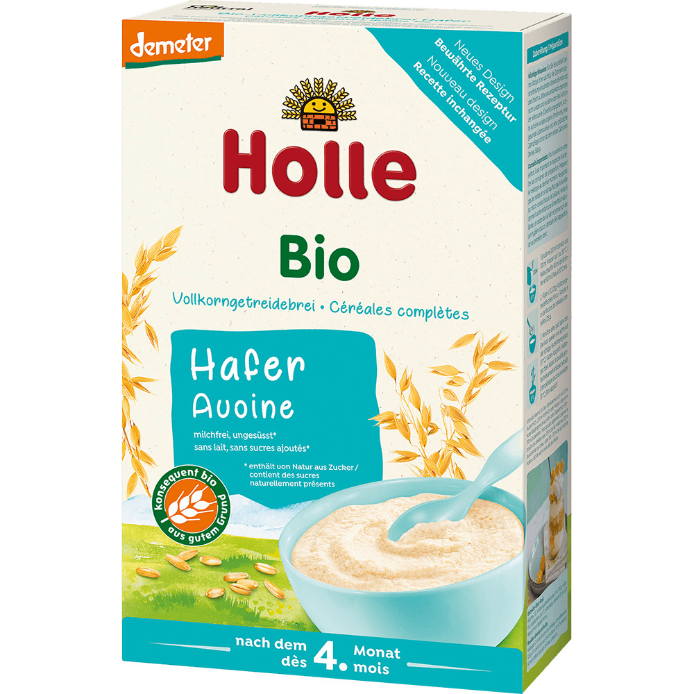 Holle Kaszka owsiana BIO po 5 miesiącu - 250 g. Holle Kaszka owsiana BIO po 5 miesiącu - 250 g.