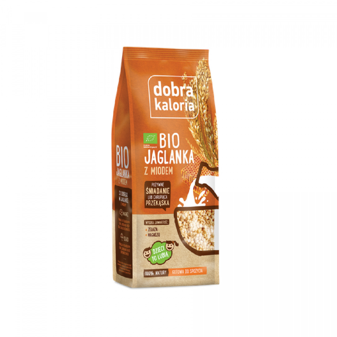 Jaglanka z miodem BIO 150 g Dobra Kaloria Jaglanka z miodem BIO 150 g Dobra Kaloria