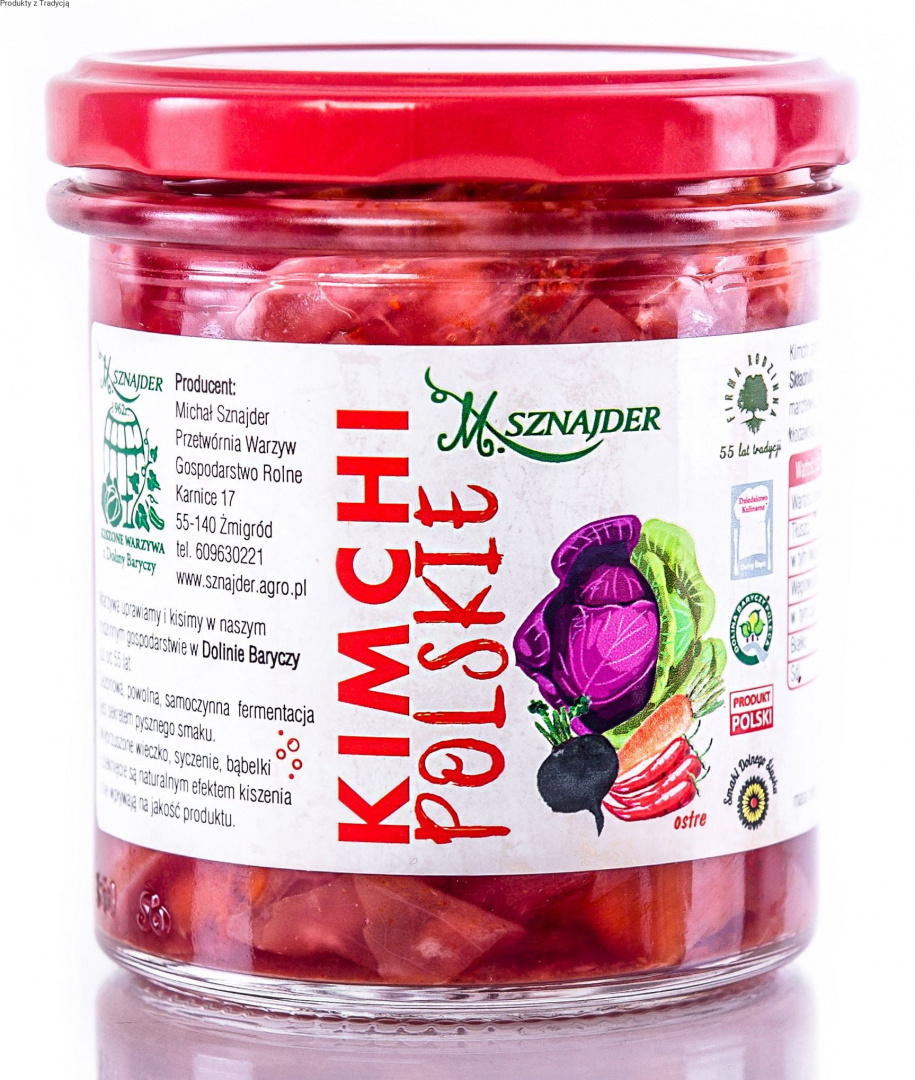 KIMCHI NA OSTRO OD SZNAJDERÓW 300ML ( MICHAŁ SZNAJDER ) KIMCHI NA OSTRO OD SZNAJDERÓW 300ML ( MICHAŁ SZNAJDER )