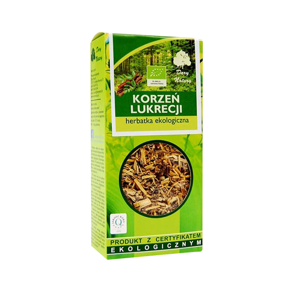 Korzeń Lukrecji BIO 50 g Korzeń Lukrecji BIO 50 g