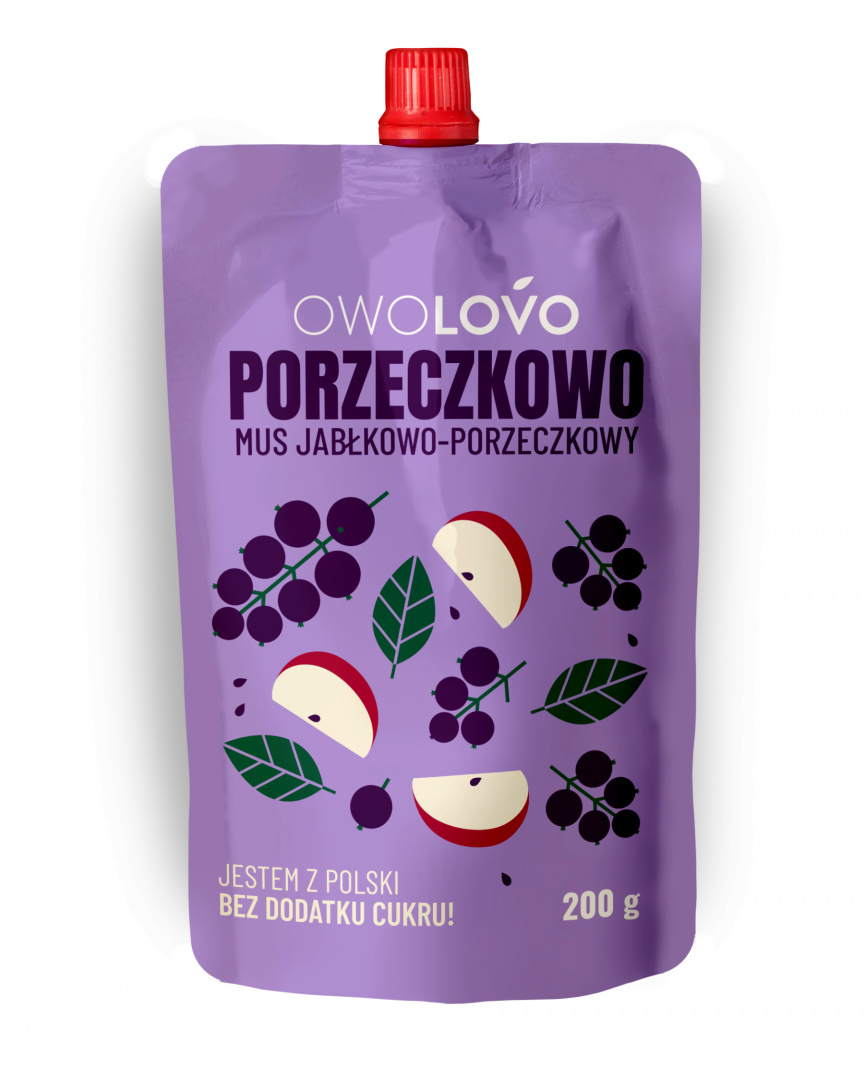 OWOLOVO PORZECZKOWO MUS JABŁKOWO – PORZECZKOWY 200g OWOLOVO PORZECZKOWO MUS JABŁKOWO – PORZECZKOWY 200g