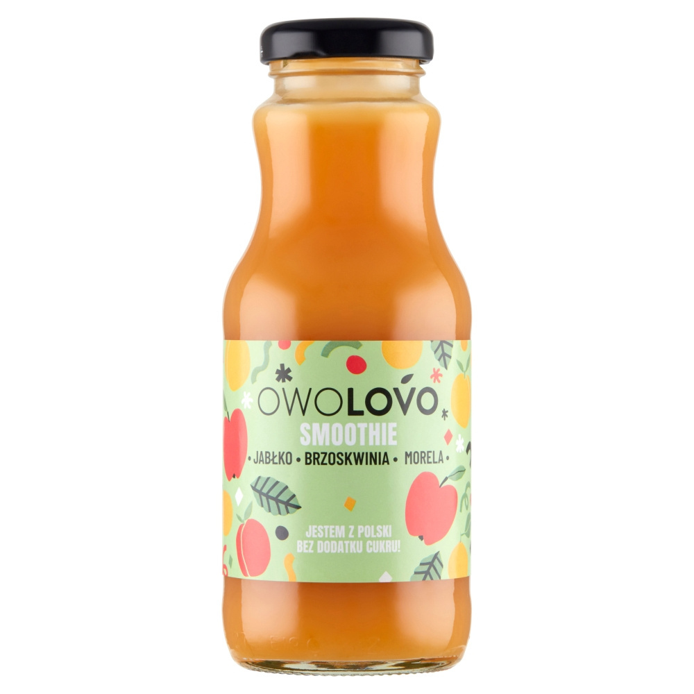 OWOLOVO SMOOTHIE BRZOSKWINIA – MORELA 250ml BUTELKA OWOLOVO SMOOTHIE BRZOSKWINIA – MORELA 250ml BUTELKA