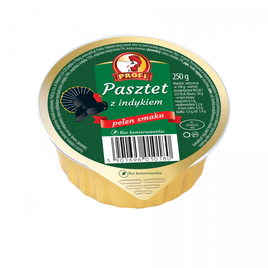 Pasztet z indykiem 131g Profi Pasztet z indykiem 131g Profi