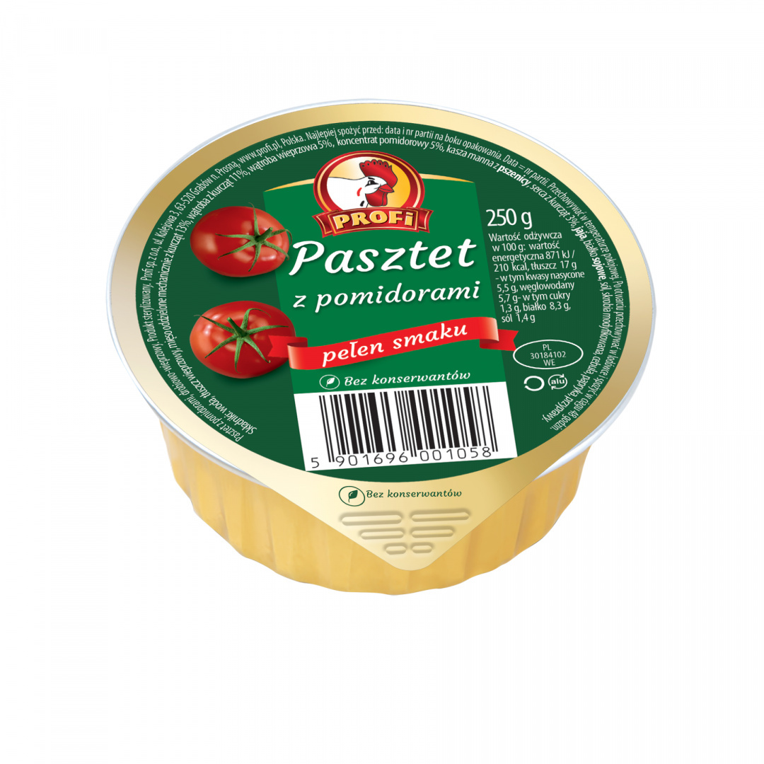 Pasztet z pomidorami 131g Profi Pasztet z pomidorami 131g Profi