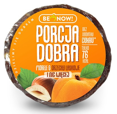 Przekąska morelowo-orzechowa 25g Porcja Dobra Przekąska morelowo-orzechowa 25g Porcja Dobra