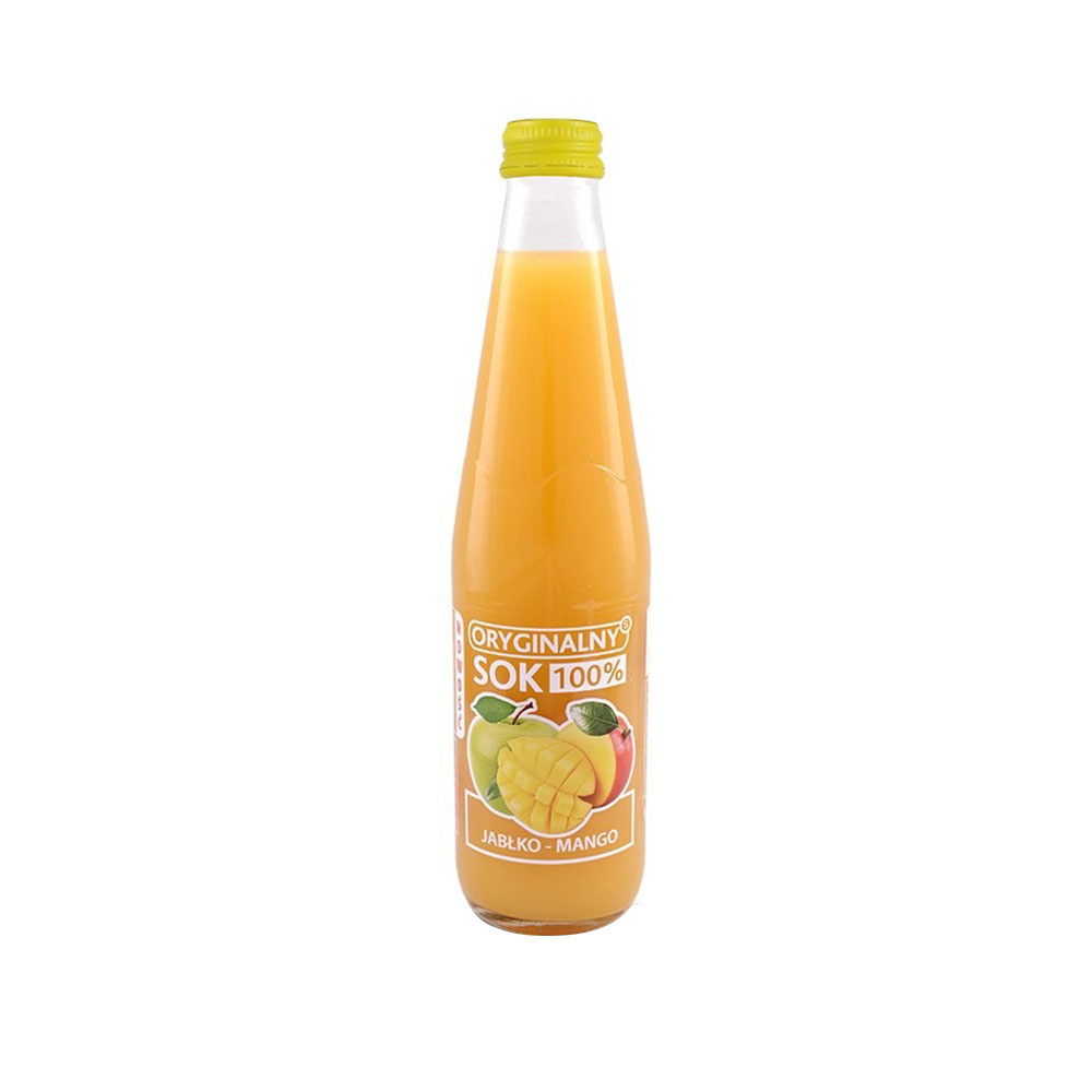 Sok NFC 100% jabłko-mango 330 ml Sok NFC 100% jabłko-mango 330 ml