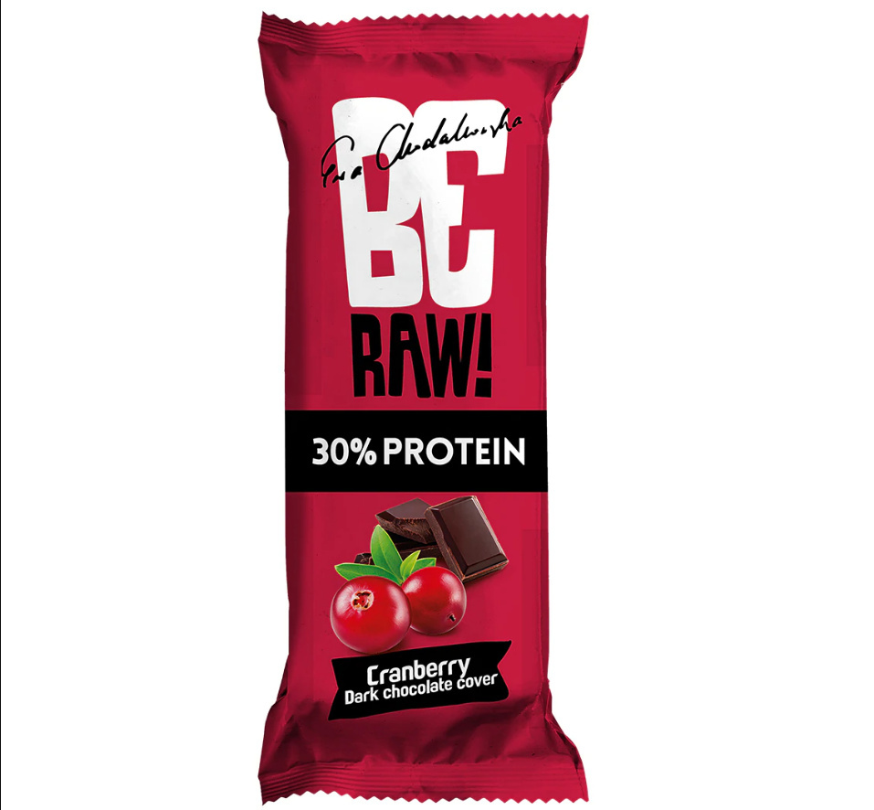 Baton BeRAW Bar Protein 30% Cranberry 40g Baton BeRAW Bar Protein 30% Cranberry 40g