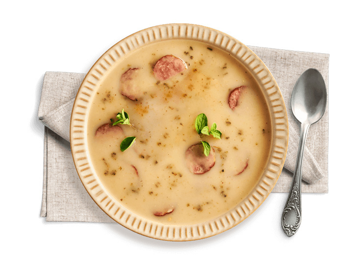 Zupa Żurek z kiełbasą wieprzową 450 g Jemy Jemy Zupa Żurek z kiełbasą wieprzową 450 g Jemy Jemy