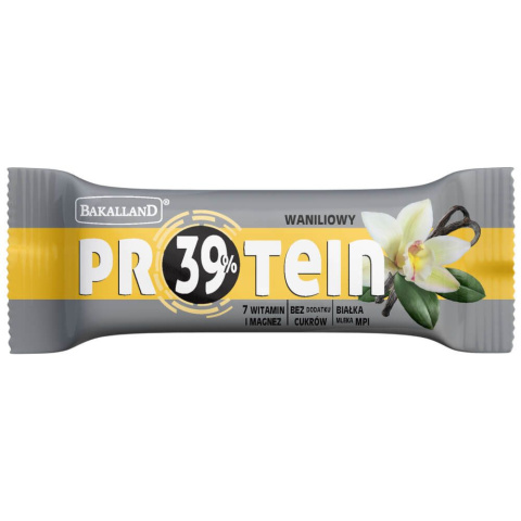 BAKALLAND BATON PROTEINOWY - WANILIA - 35G Batonik BAKALLAND BATON PROTEINOWY - WANILIA - 35G Batonik