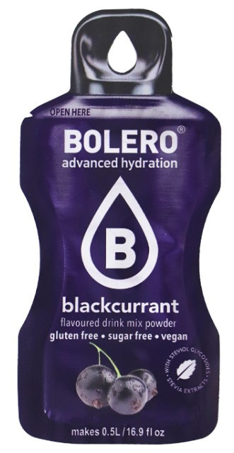 BOLEERO DRINK STICKS 3g BLACKCURRANT ze stewią