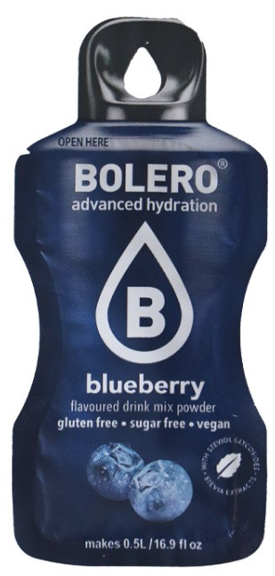 Bolero Drink 3g Blueberry napój ze stewią Bolero Drink 3g Blueberry napój ze stewią
