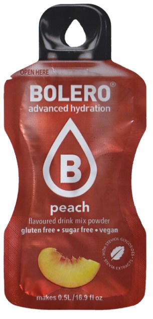 Bolero Drink 3g Peach napój ze stewią Bolero Drink 3g Peach napój ze stewią