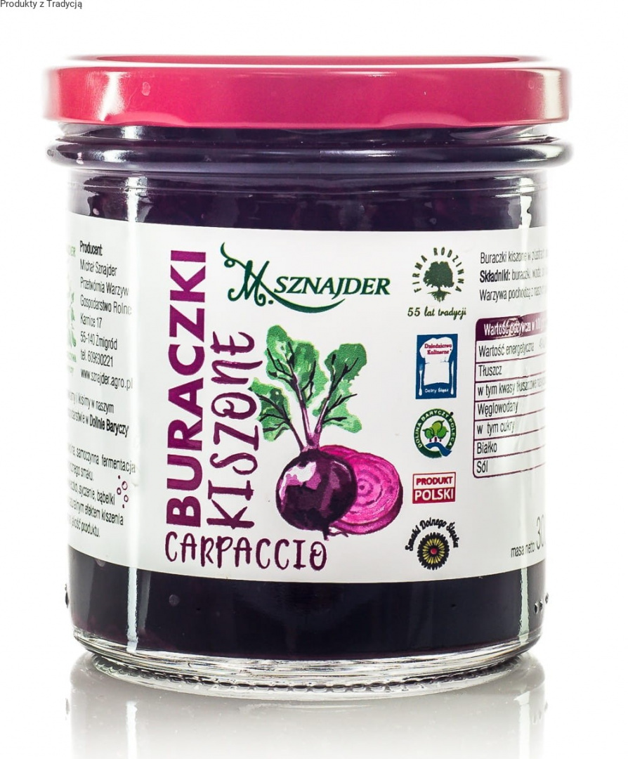 CARPACCIO Z BURACZKÓW KISZONYCH 300 G MICHAŁ SZNAJDER CARPACCIO Z BURACZKÓW KISZONYCH 300 G MICHAŁ SZNAJDER