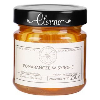 Pomarańcze w syropie 230g Eterno