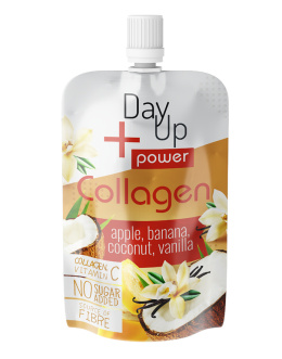 DAY UP Power Collagen puree jabłkowe z bananem i kokosem collagen