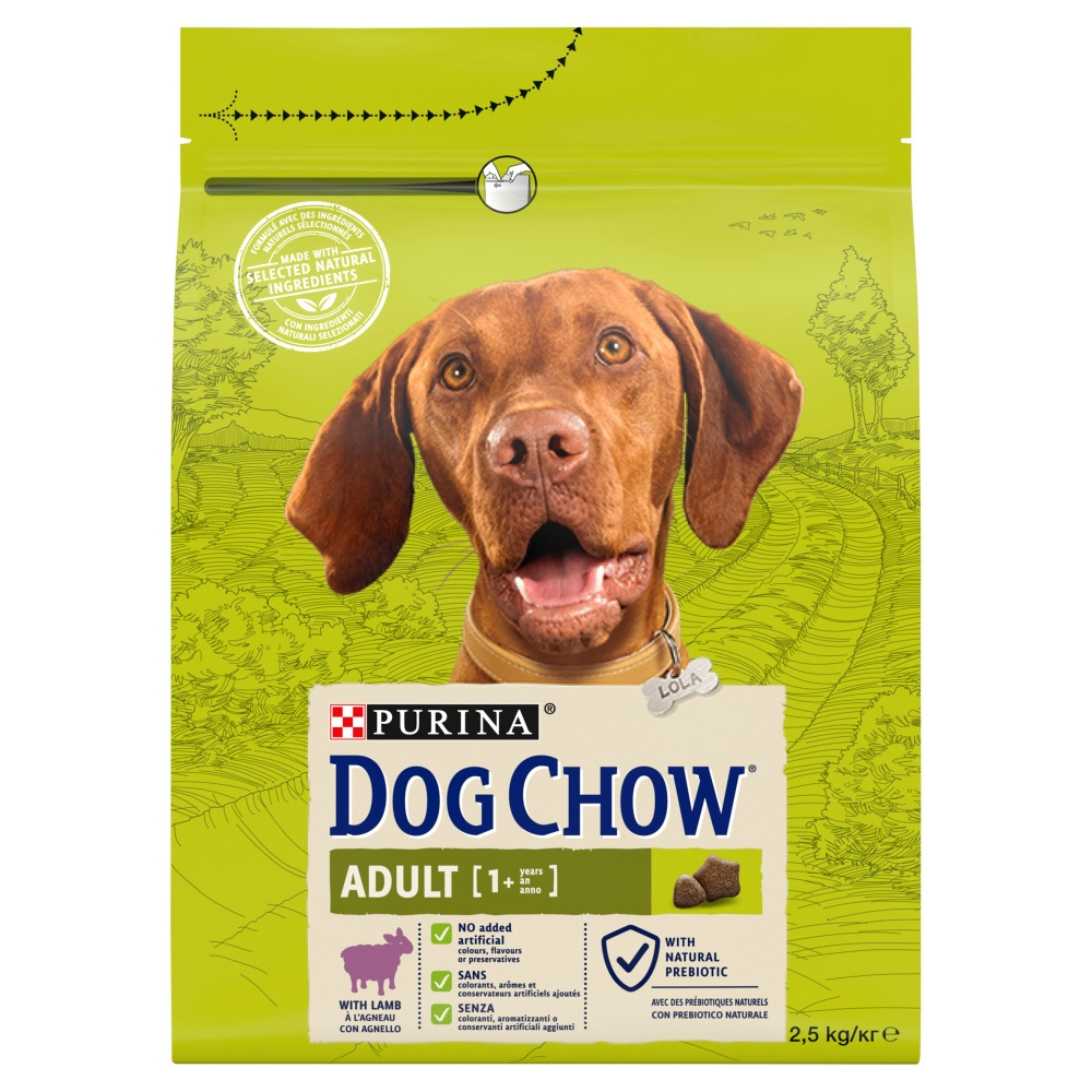 DOG CHOW Adult Lamb Karma 2,5 kg DOG CHOW Adult Lamb Karma 2,5 kg