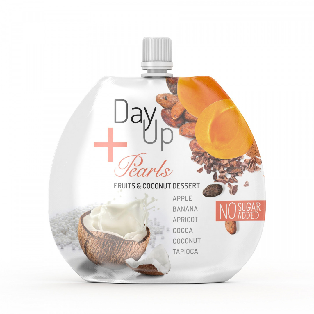 DayUP Pearls Apricot cocoa Morela z kakao z tapioką 100g DayUP Pearls Apricot cocoa Morela z kakao z tapioką 100g