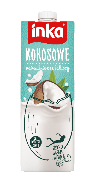 INKA KOKOSOWE Napój kokosowy 1l INKA KOKOSOWE Napój kokosowy 1l