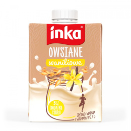 INKA OWSIANE Waniliowe Napój owsiany 500ml