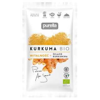 PURELLA SUPERFOODS Kurkuma mielona sproszkowany korzeń 20g