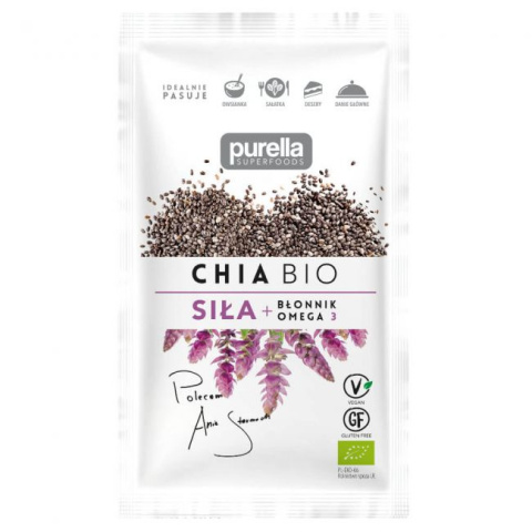 PURELLA SUPERFOODS chia nasiona 50g PURELLA SUPERFOODS chia nasiona 50g