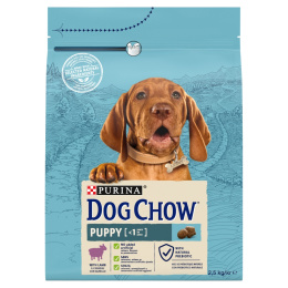 DOG CHOW Puppy Lamb Jagniecina Karma 2,5 kg