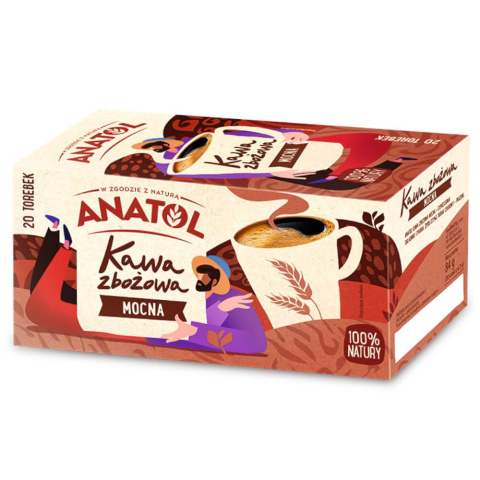 ANATOL KAWA ZBOŻOWA MOCNA - 84G ANATOL KAWA ZBOŻOWA MOCNA - 84G