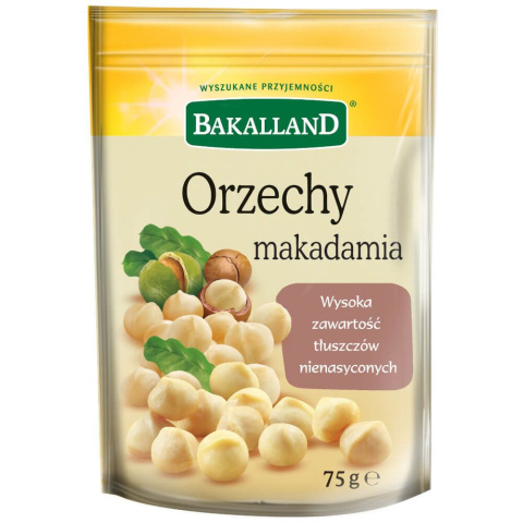 BAKALLAND ORZECHY MAKADAMIA 75G