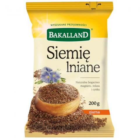 BAKALLAND SIEMIĘ LNIANE - 200G BAKALLAND SIEMIĘ LNIANE - 200G