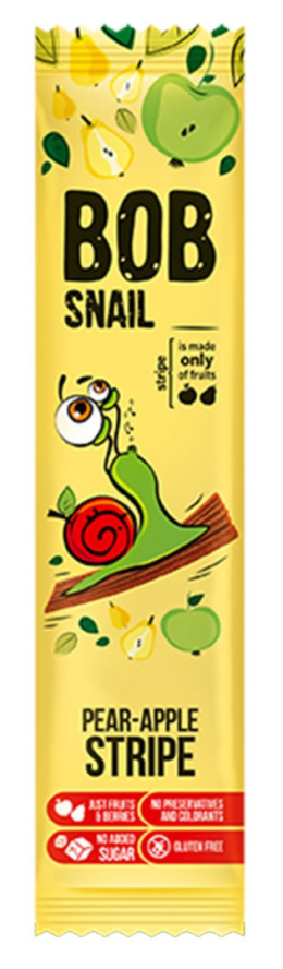 BOB SNAIL Przekąska jabłkowo-gruszkowa 14g