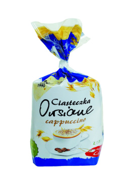 Ciasteczka wafelki owsiane o smaku cappuccino 150g ANIA