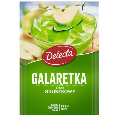 DELECTA GALARETKA SMAK GRUSZKOWY - 75G