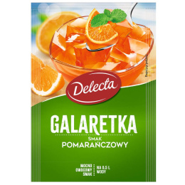 DELECTA GALARETKA SMAK POMARAŃCZY - 75G
