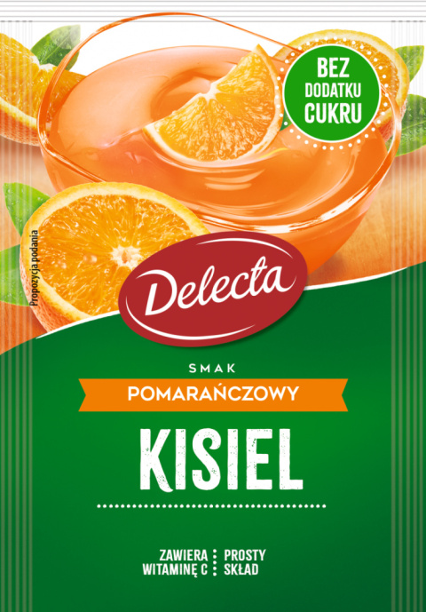 DELECTA KISIEL SMAK POMARAŃCZOWY - 38G