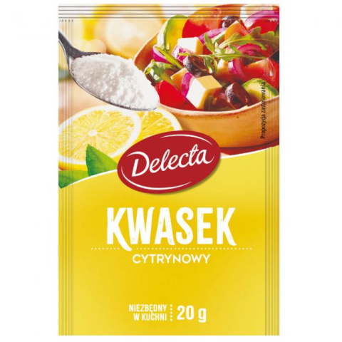 DELECTA KWASEK CYTRYNOWY - 20G