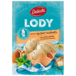 DELECTA LODY O SMAKU SŁONEGO KARMELU 57G