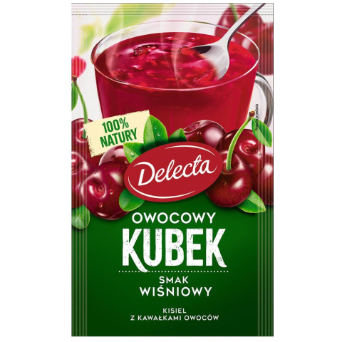 DELECTA OWOCOWY KUBEK - KISIEL WIŚNIOWY 30G DELECTA OWOCOWY KUBEK - KISIEL WIŚNIOWY 30G