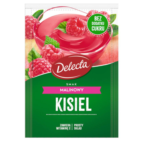 DELECTA OWOCOWY KUBEK - KISIEL MALINOWY 30G DELECTA OWOCOWY KUBEK - KISIEL MALINOWY 30G