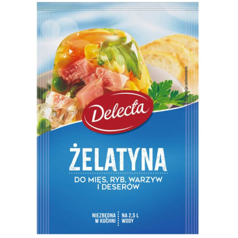 DELECTA ŻELATYNA UNIWERSALNA - 20G DELECTA ŻELATYNA UNIWERSALNA - 20G