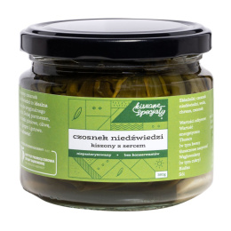 KISZONE SPECJAŁY Kiszony czosnek niedźwiedzi 200g