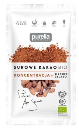 Purella Superfoods surowe kakao BIO 40 g