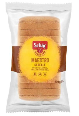 SCHAR Chleb wieloziarnisty bezglutenowy Maestro Cereale 300g