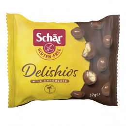 SCHAR chrupki w czekoladzie beglutenowe DELISHIOS 37g
