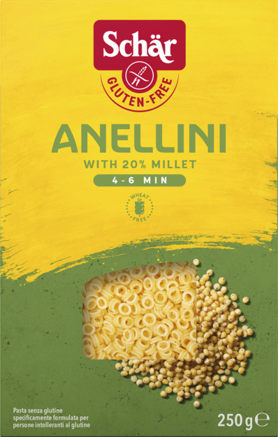 SCHAR makaron bezglutenowy ANELLINI 250g SCHAR makaron bezglutenowy ANELLINI 250g