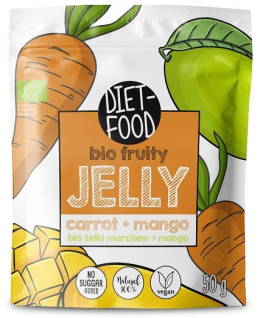Żelki marchew&mango BIO 50g DIET FOOD