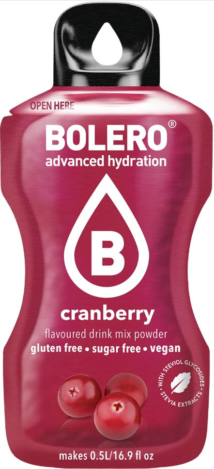 Bolero Drink 3g Cranberry napój ze stewią