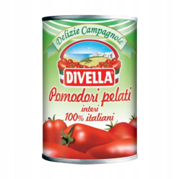 Divella Pomidory Pelati Całe 400g Puszka