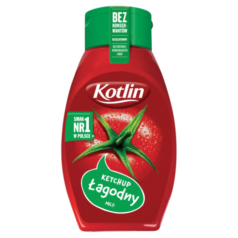 KOTLIN Ketchup łagodny 450g KOTLIN Ketchup łagodny 450g