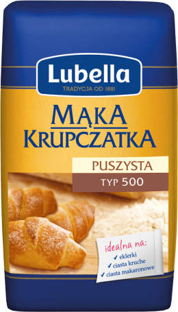 LUBELLA Mąka Puszysta krupczatka typ 500 1kg