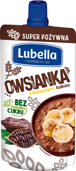 LUBELLA Owsianka z bananami kakao 100g